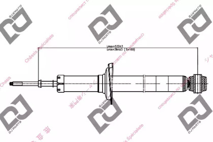 Амортизатор DJ PARTS DS1152HT